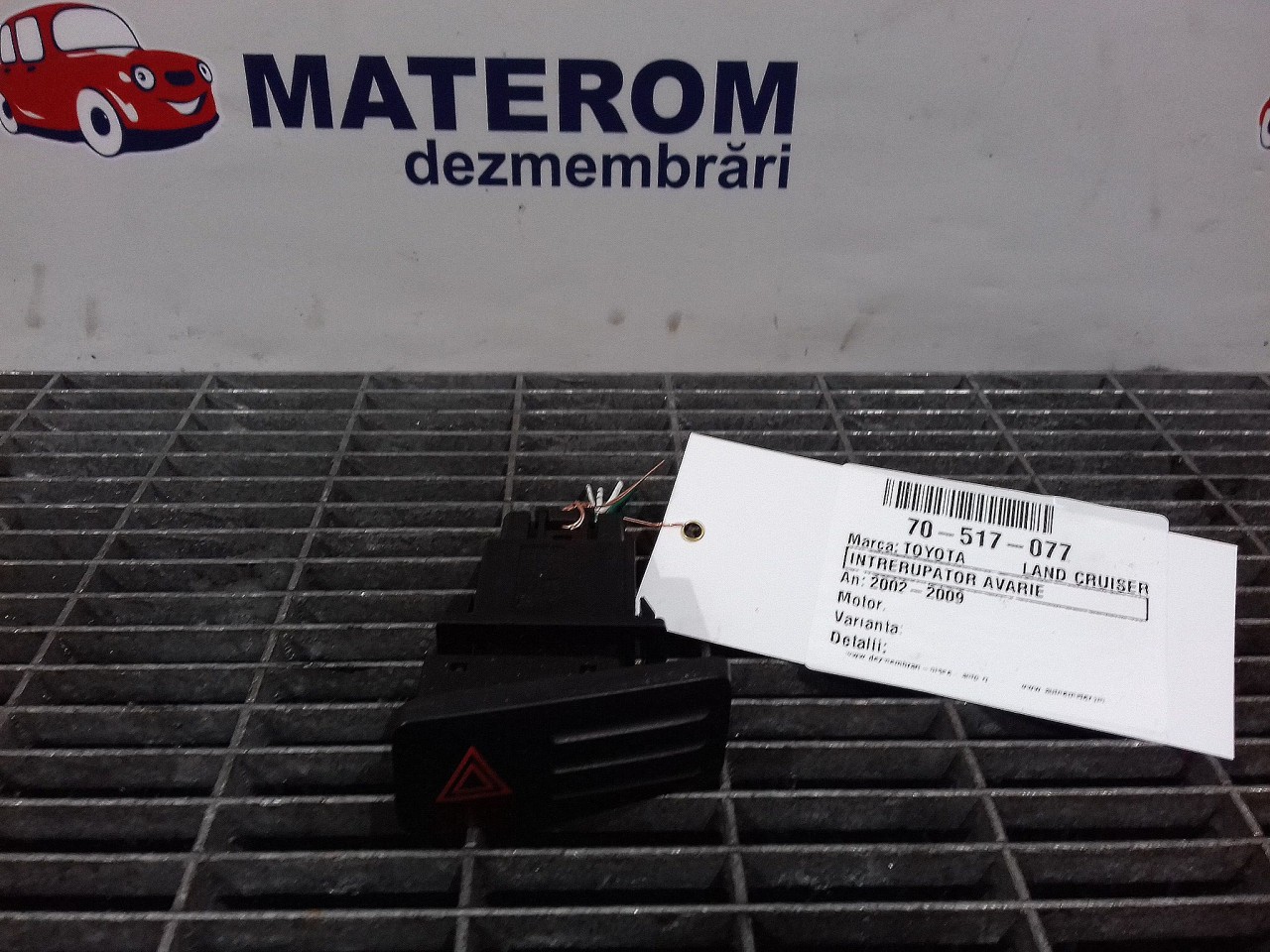 INTRERUPATOR AVARIE TOYOTA LAND CRUISER LAND CRUISER - - (2002 2009)