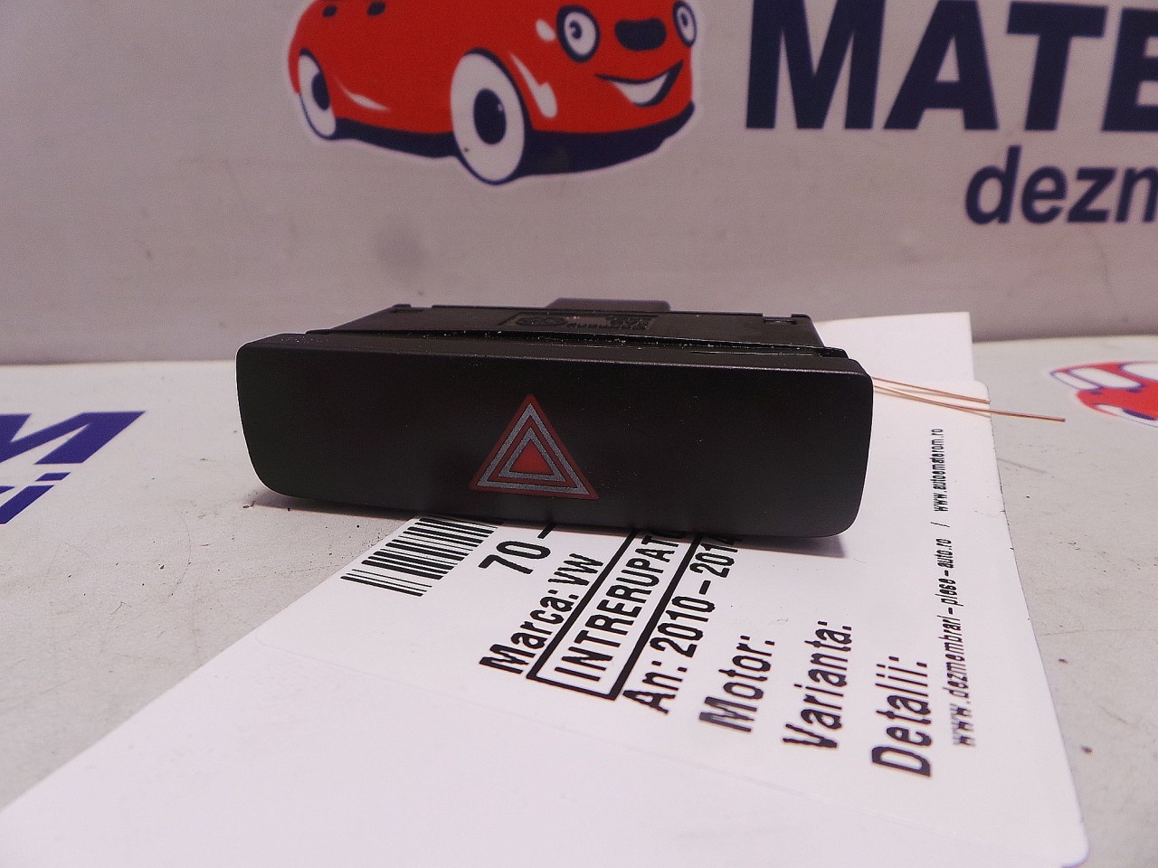 INTRERUPATOR AVARIE VW PASSAT PASSAT - - (2010 2014)