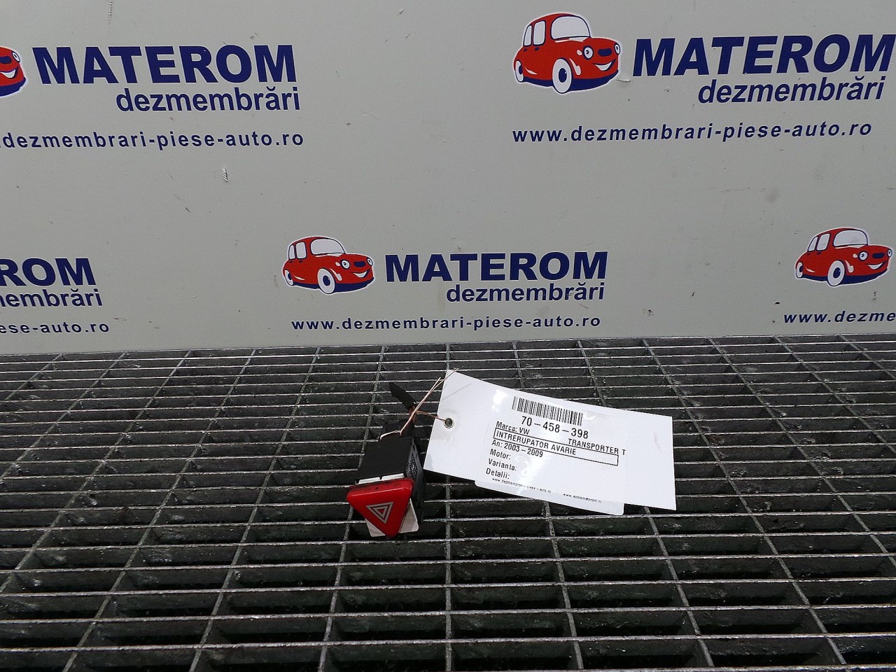 INTRERUPATOR AVARIE VW TRANSPORTER T5 TRANSPORTER T5 - - (2003 2009)