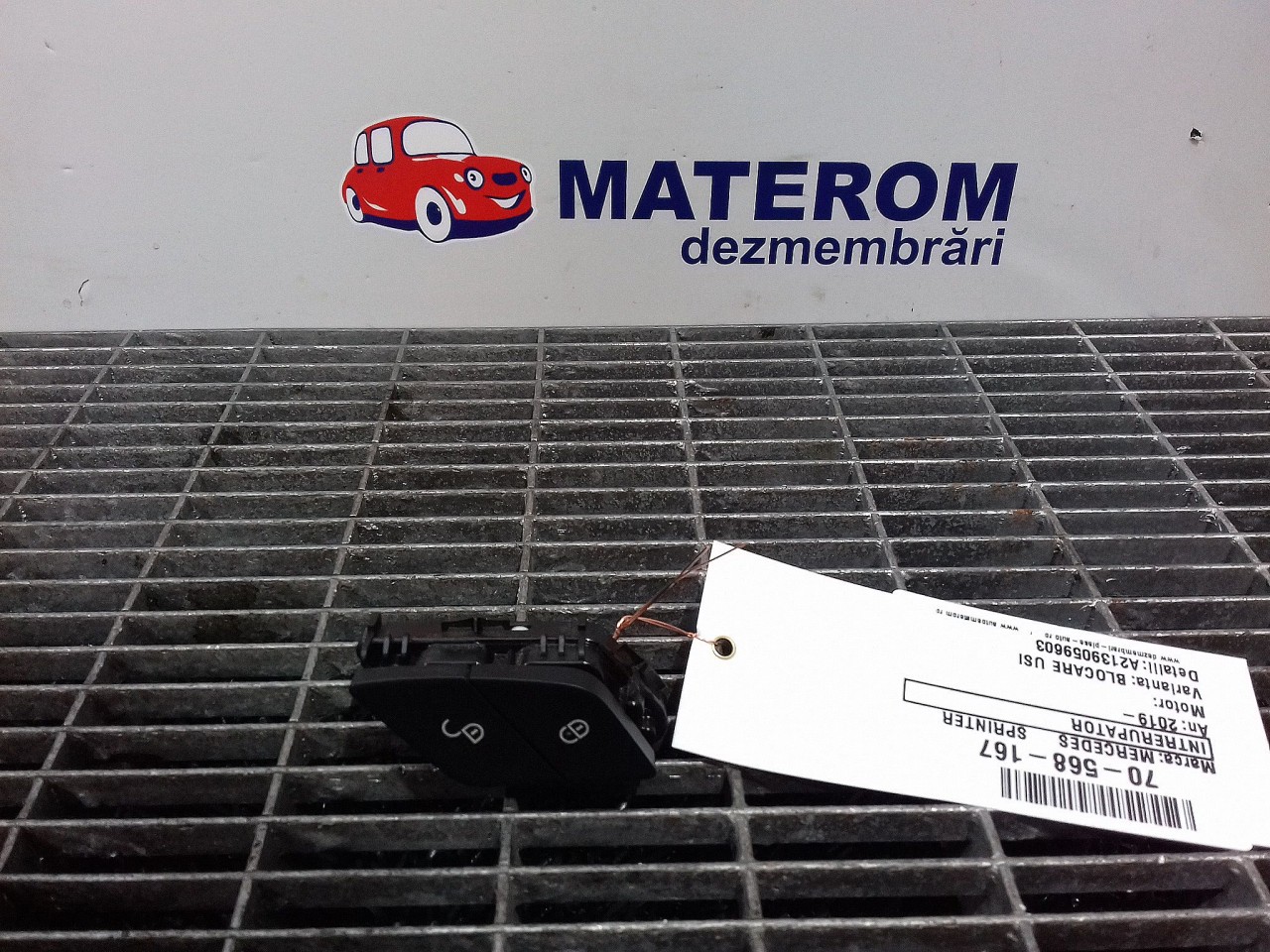 INTRERUPATOR BLOCARE USI MERCEDES SPRINTER SPRINTER - - (2019 2021)