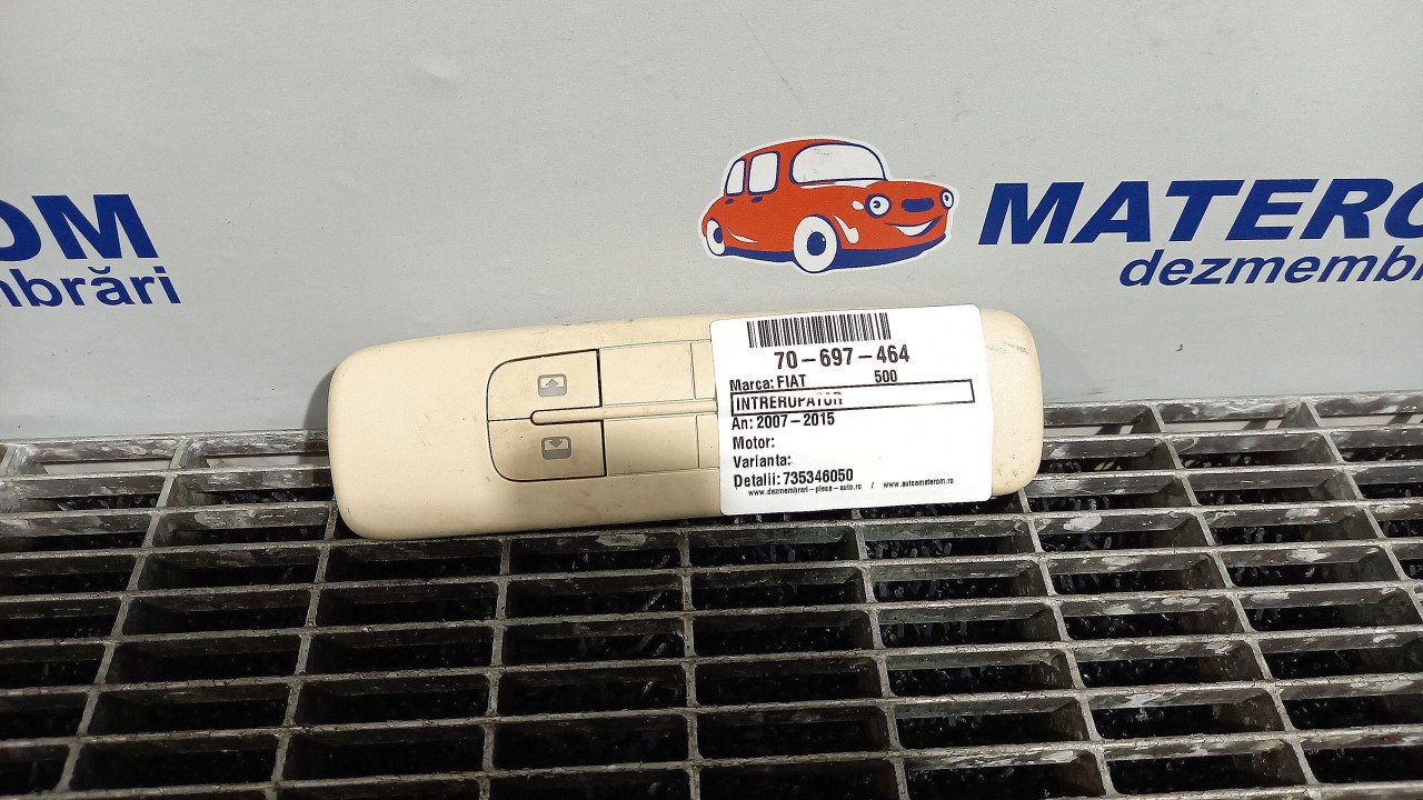 INTRERUPATOR DESCHIDERE FIAT 500 500 - - (2007 2015)