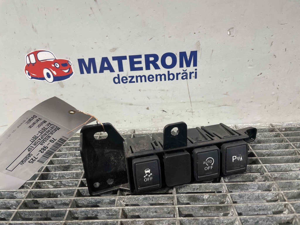 INTRERUPATOR ESP NISSAN QASHQAI - - (2013 2017)