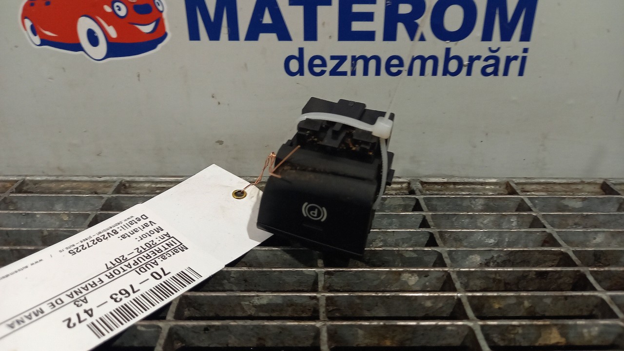 INTRERUPATOR FRANA DE MANA AUDI A3 - - (2012 2016)