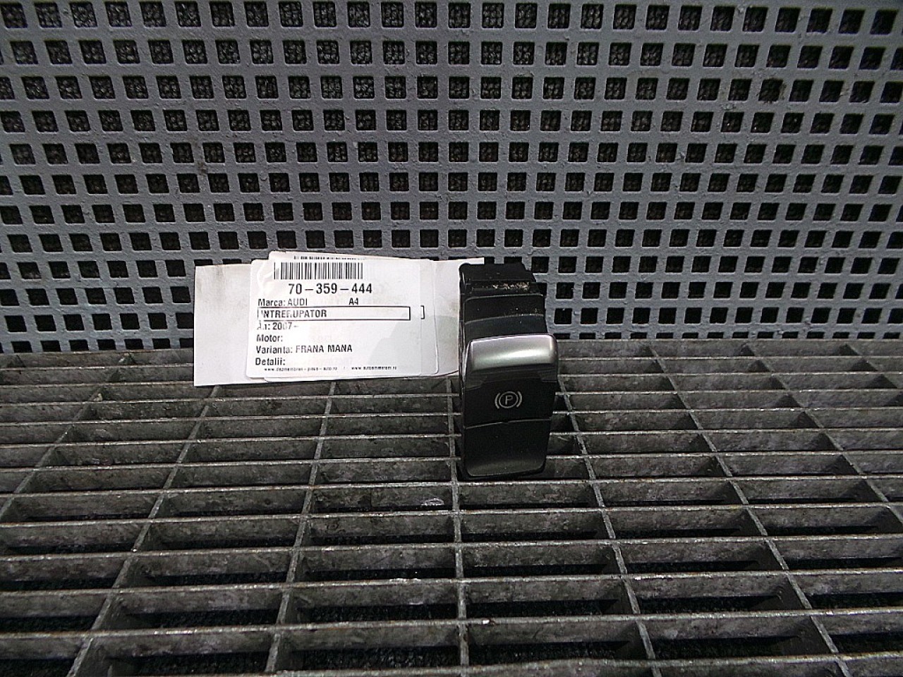 INTRERUPATOR FRANA DE MANA AUDI A4 - - (2007 2011)