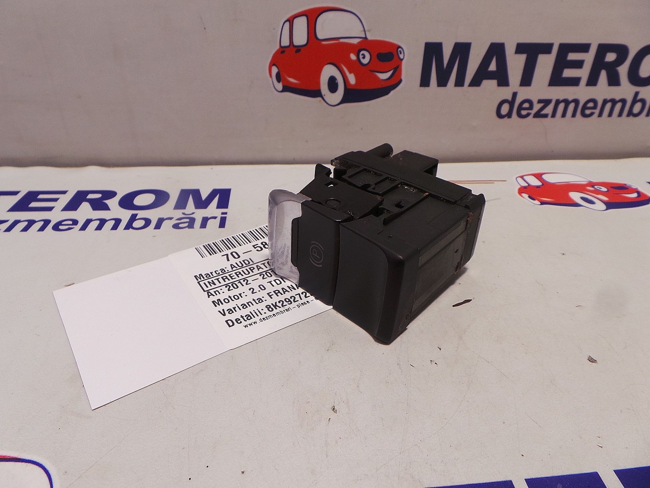 INTRERUPATOR FRANA DE MANA AUDI A4 A4 2.0 TDI - (2012 2015)