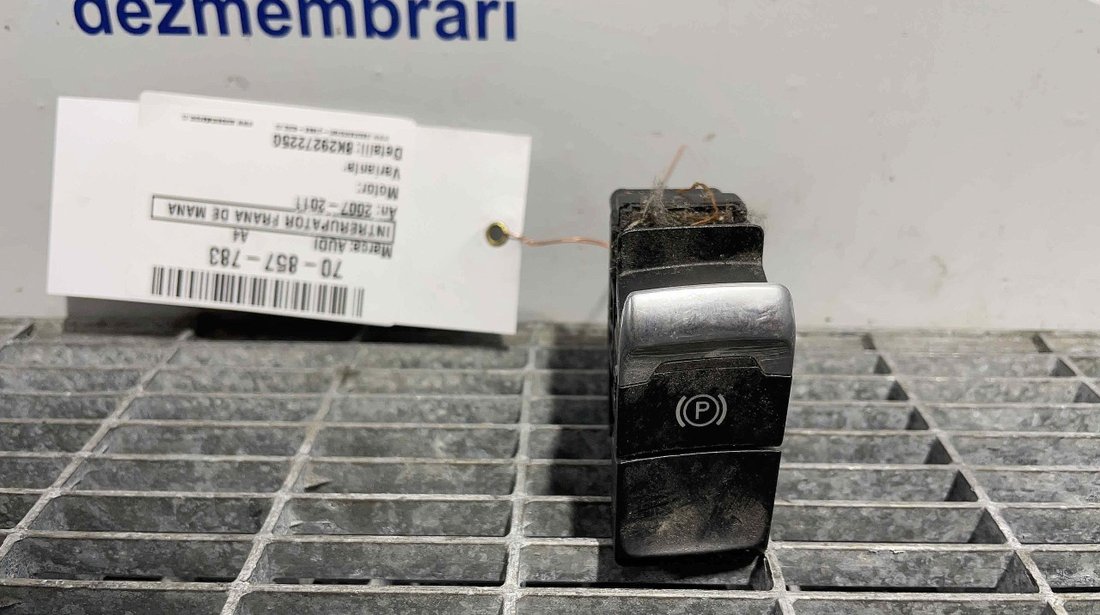 INTRERUPATOR FRANA DE MANA AUDI A4 A4 - (2007 2011)