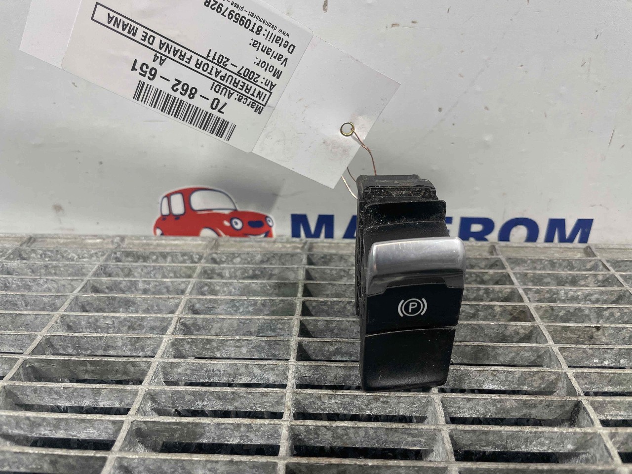 INTRERUPATOR FRANA DE MANA AUDI A4 A4 - - (2007 2011)