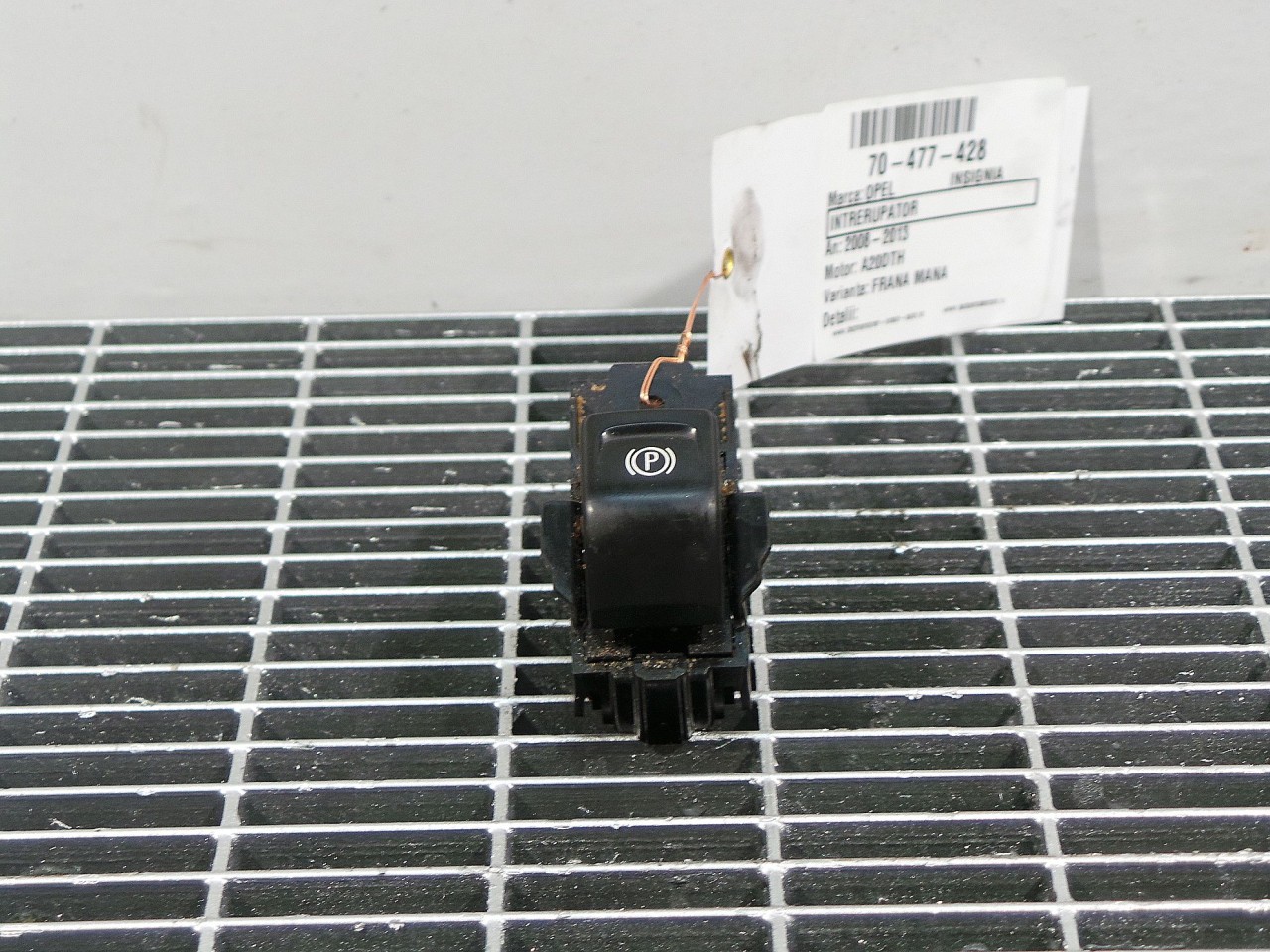 INTRERUPATOR FRANA DE MANA OPEL INSIGNIA A20DTH - (2008 2013)