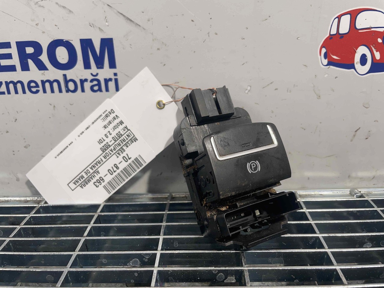 INTRERUPATOR FRANA DE MANA SEAT ALHAMBRA ALHAMBRA 2.0 TDI - (2010 2020)