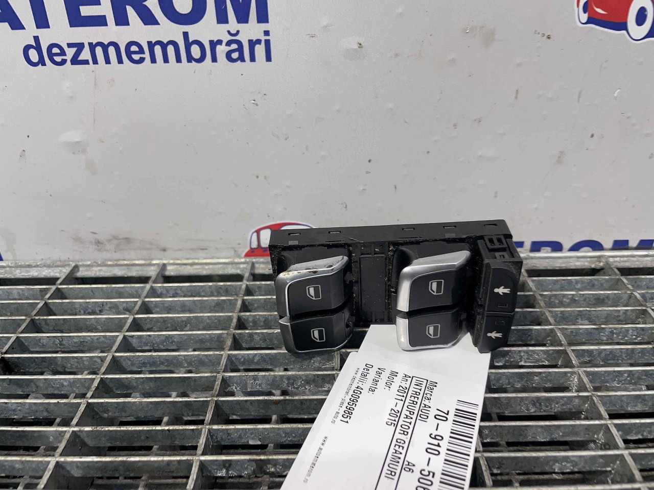 INTRERUPATOR GEAMURI AUDI A6 - - (2011 2015)