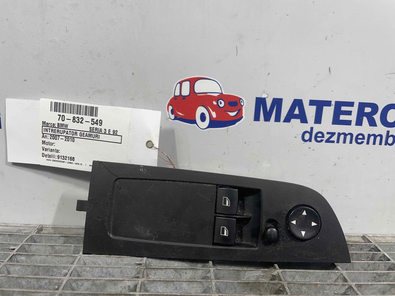 INTRERUPATOR GEAMURI BMW SERIA 3 E 92 SERIA 3 E 92 - - (2007 2010)