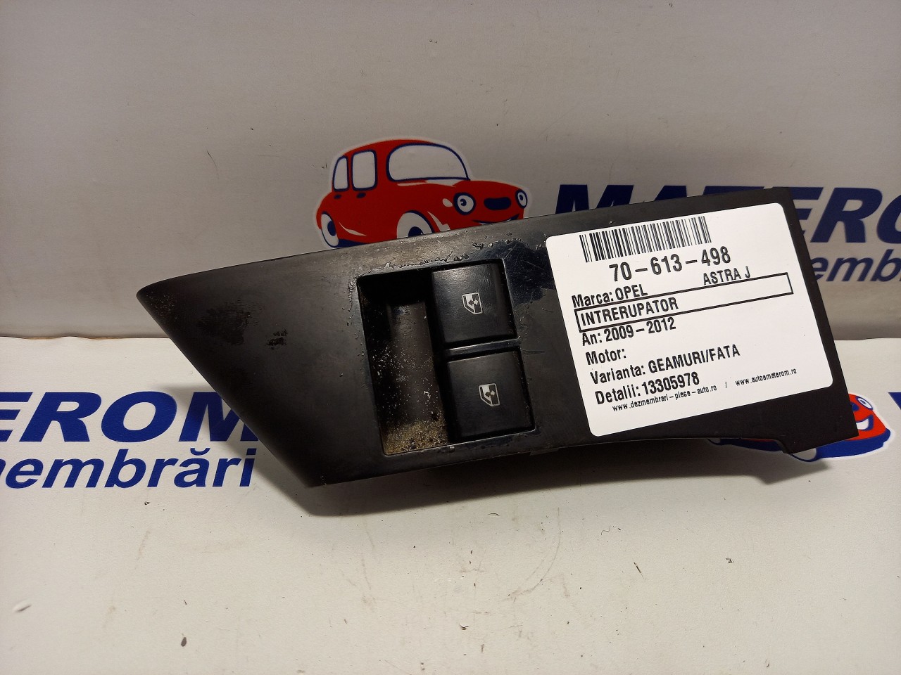 INTRERUPATOR GEAMURI OPEL ASTRA J - - (2009 2012)