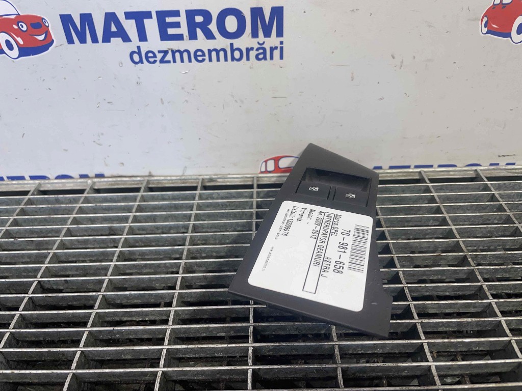 INTRERUPATOR GEAMURI OPEL ASTRA J - - (2009 2012)