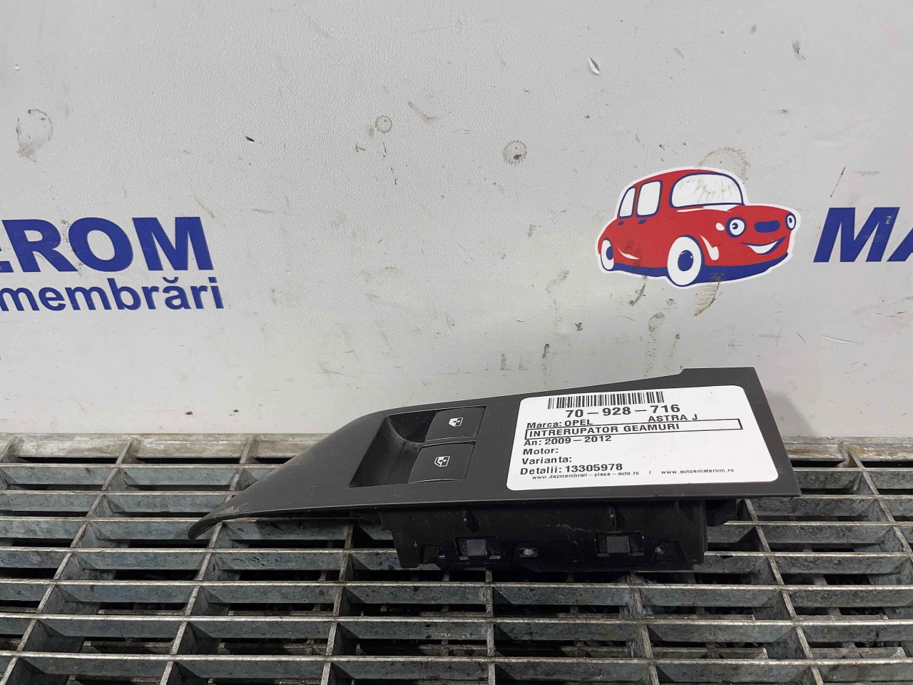 INTRERUPATOR GEAMURI OPEL ASTRA J - - (2009 2012)