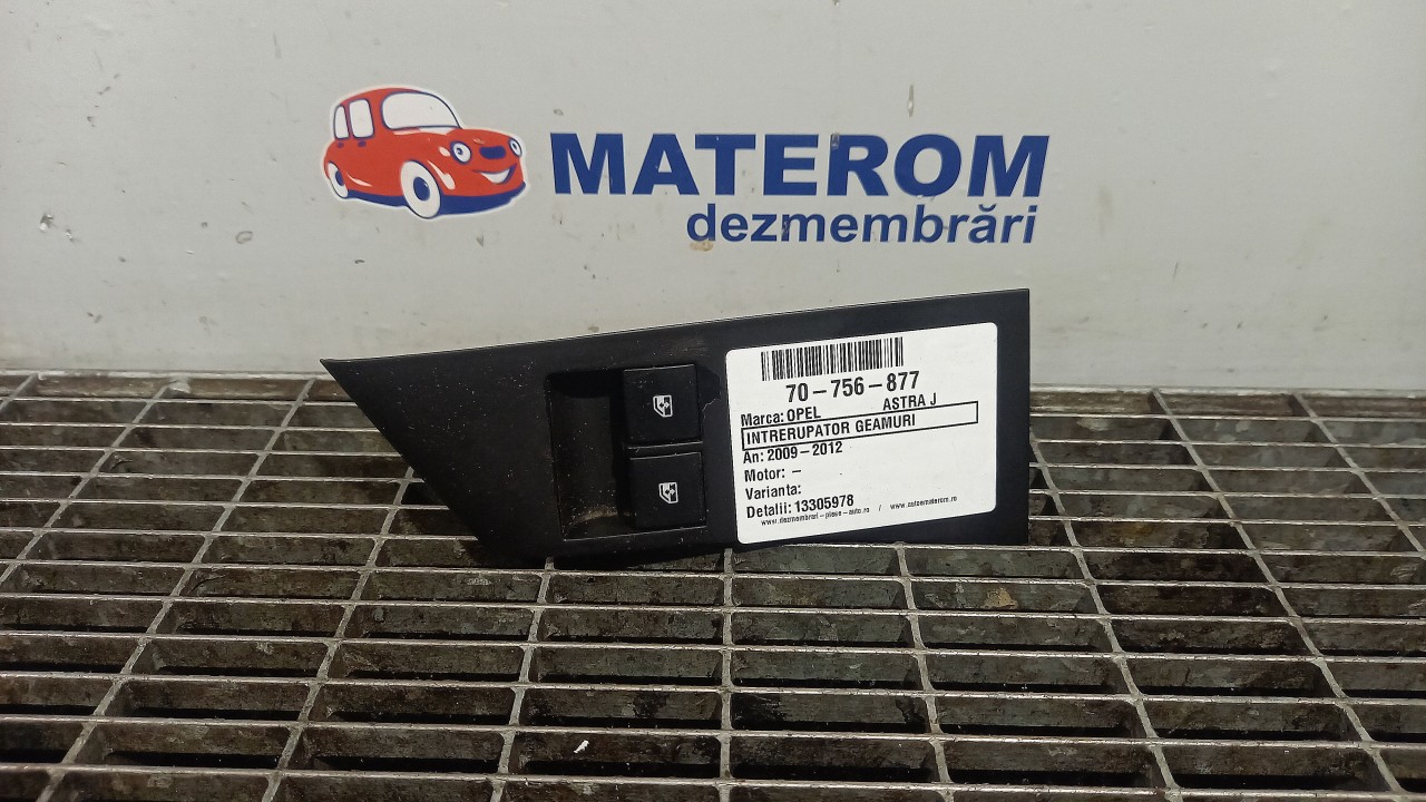 INTRERUPATOR GEAMURI OPEL ASTRA J - - (2009 2012)