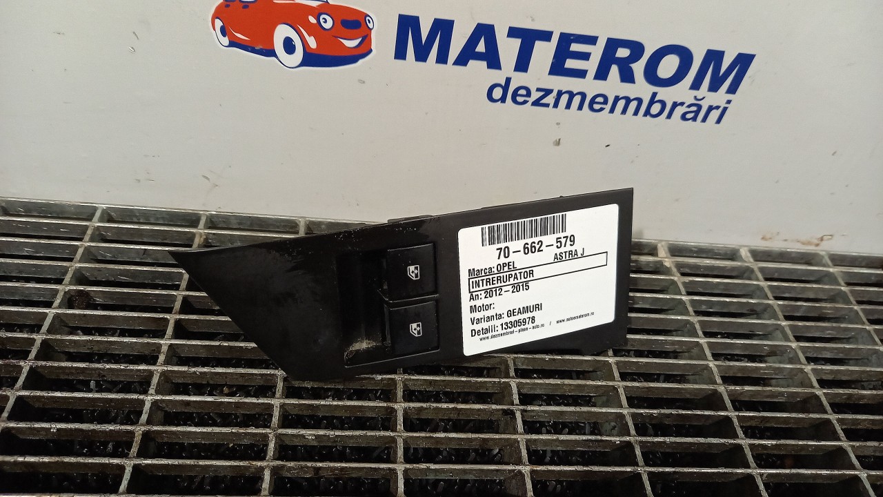 INTRERUPATOR GEAMURI OPEL ASTRA J - - (2012 2015)
