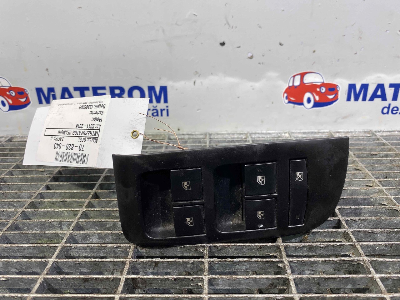 INTRERUPATOR GEAMURI OPEL ZAFIRA C ZAFIRA C - - (2011 2016)