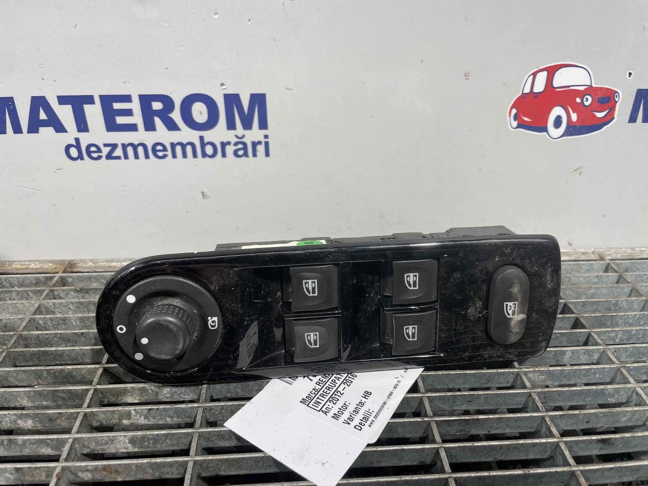 INTRERUPATOR GEAMURI RENAULT CLIO - - (2012 2016)