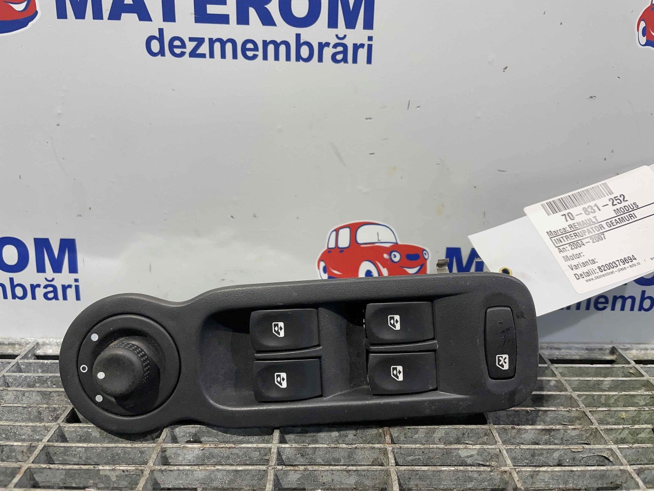 INTRERUPATOR GEAMURI RENAULT MODUS - - (2004 2007)