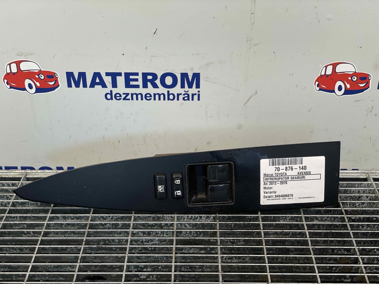 INTRERUPATOR GEAMURI TOYOTA AVENSIS - - (2012 2015)
