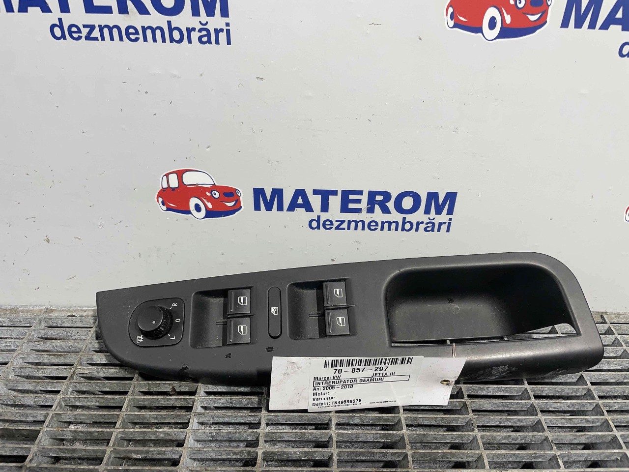 INTRERUPATOR GEAMURI VW JETTA III - - (2005 2010)