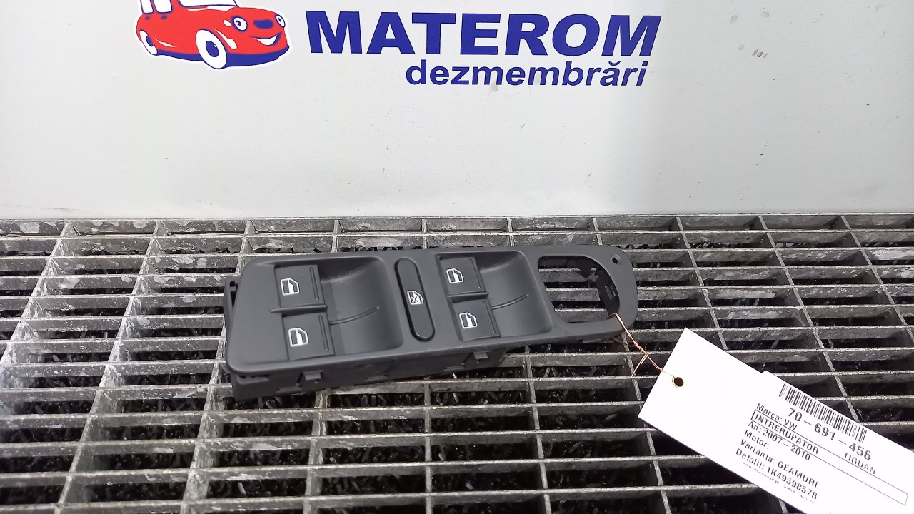 INTRERUPATOR GEAMURI VW TIGUAN TIGUAN - - (2007 2010)