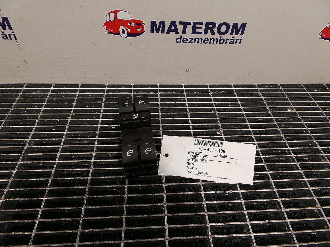INTRERUPATOR GEAMURI VW TIGUAN TIGUAN - - (2007 2010)