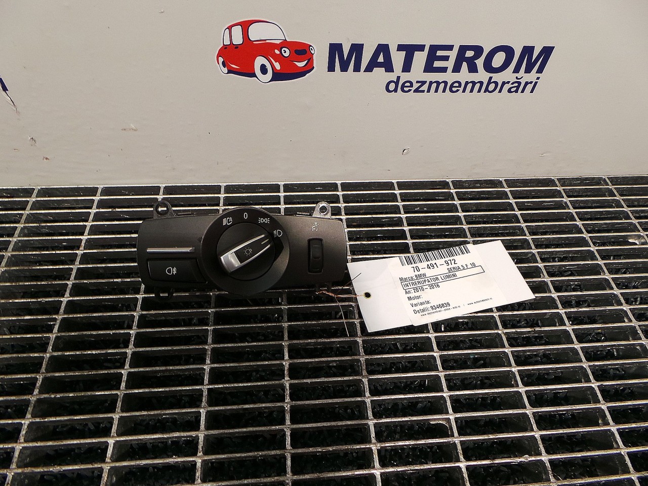INTRERUPATOR LUMINI BMW SERIA 5 F 10 - - (2010 2017)