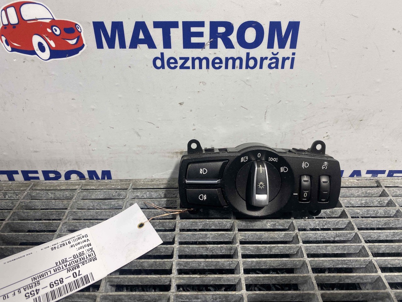 INTRERUPATOR LUMINI BMW SERIA 5 F 10 SERIA 5 F 10 - - (2010 2014)