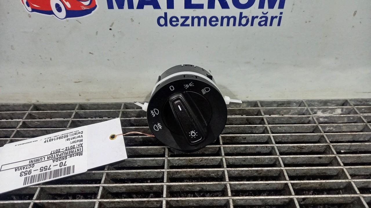 INTRERUPATOR LUMINI SKODA OCTAVIA OCTAVIA - - (2012 2017)