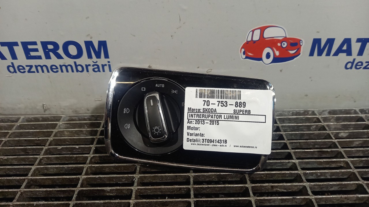 INTRERUPATOR LUMINI SKODA SUPERB SUPERB - - (2013 2015)