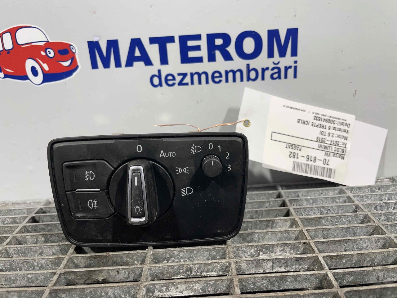 INTRERUPATOR LUMINI VW PASSAT PASSAT 2.0 TDI - (2014 2019)