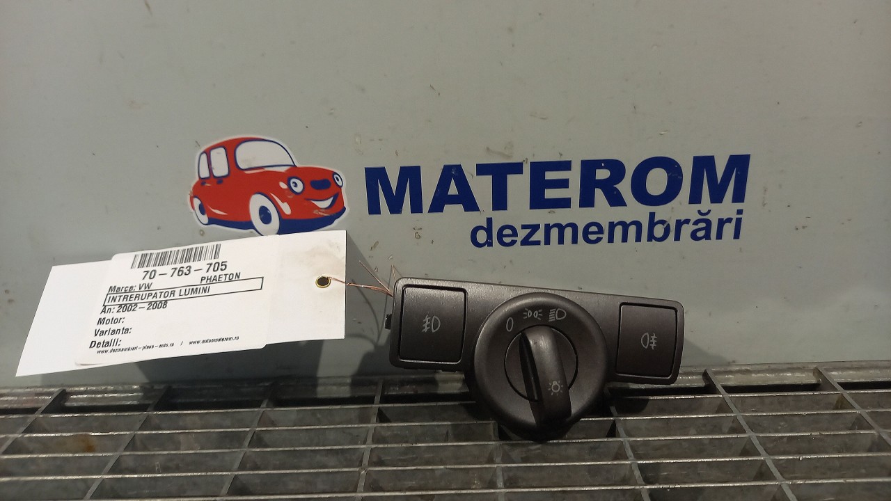 INTRERUPATOR LUMINI VW PHAETON - - (2002 2010)