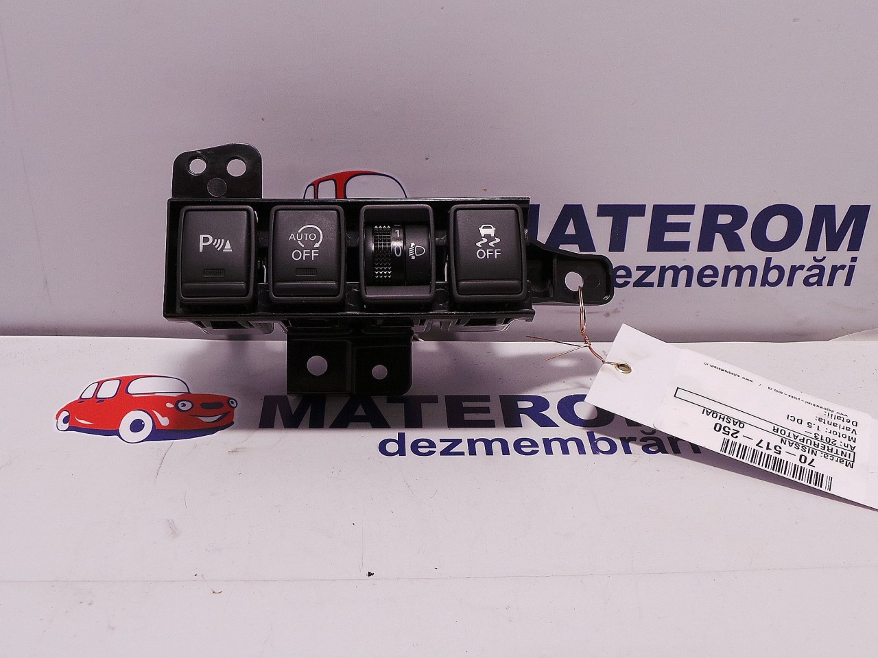 INTRERUPATOR REGLAJ FARURI NISSAN QASHQAI QASHQAI 1.5 DCI - (2013 2017)