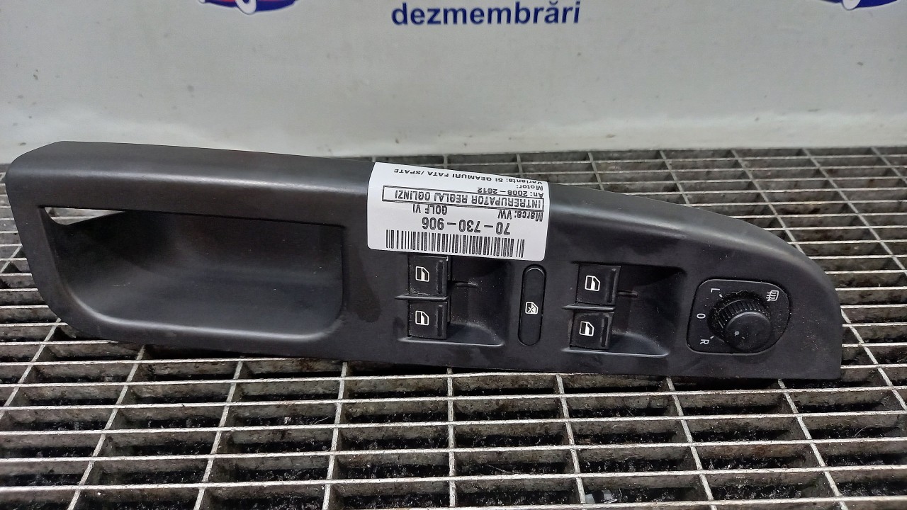 INTRERUPATOR REGLAJ OGLINZI VW GOLF VI - - (2008 2012)