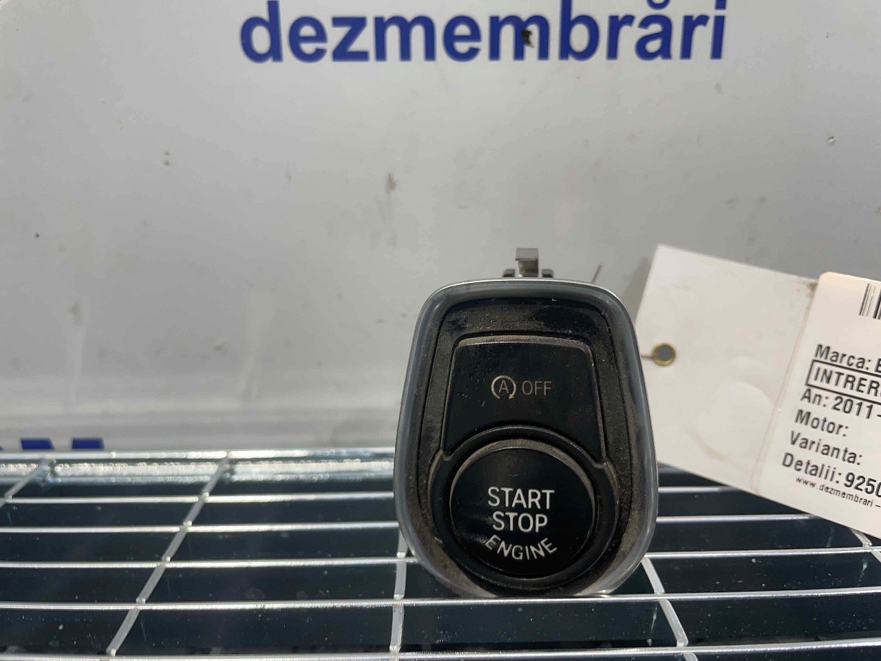 INTRERUPATOR START /STOP BMW SERIA 1 F20 - - (2011 2015)