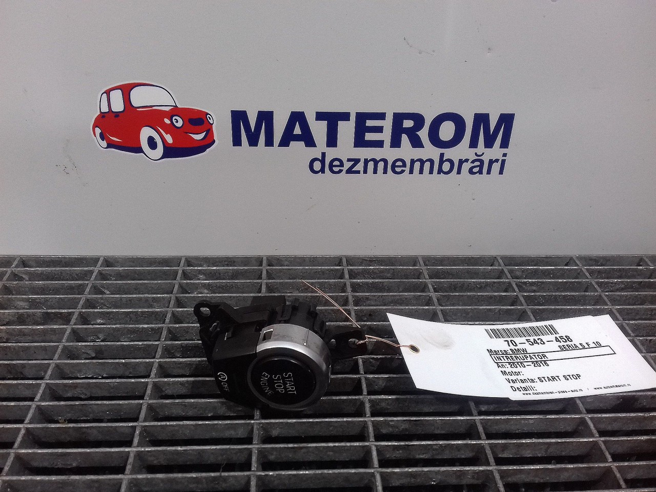 INTRERUPATOR START /STOP BMW SERIA 5 F 10 SERIA 5 F 10 - - (2010 2017)