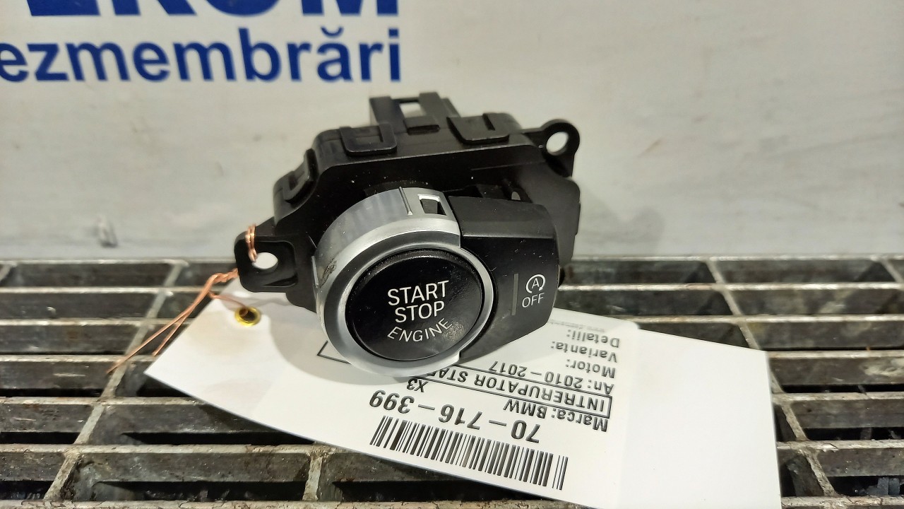 INTRERUPATOR START /STOP BMW X3 X3 - - (2010 2017)