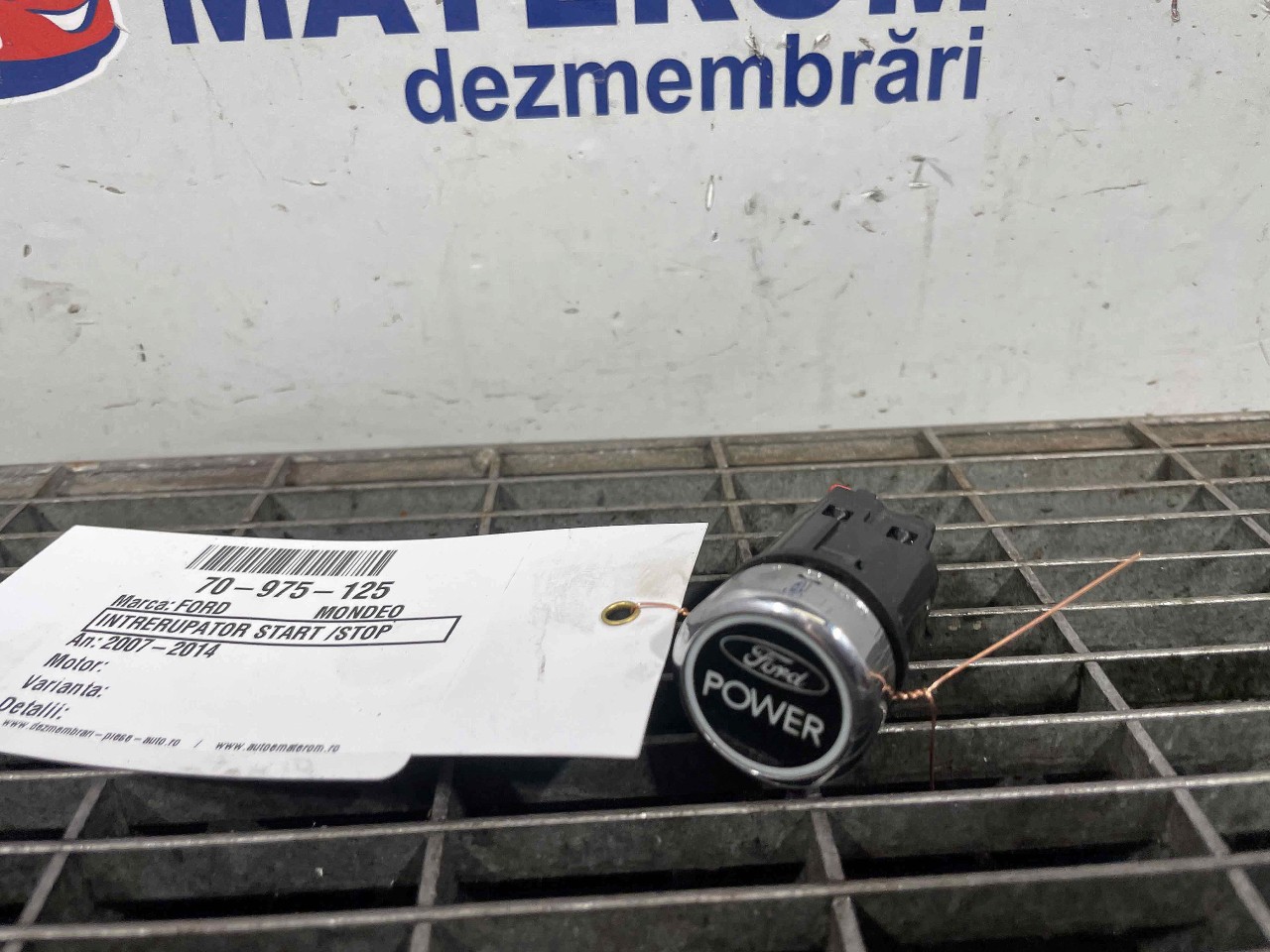 INTRERUPATOR START /STOP FORD MONDEO - - (2007 2014)