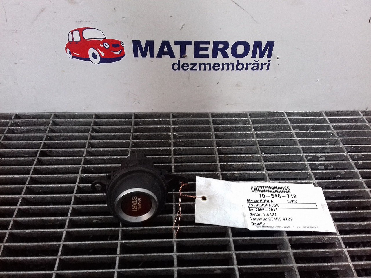 INTRERUPATOR START /STOP HONDA CIVIC 1.8 INJ - (2006 2011)