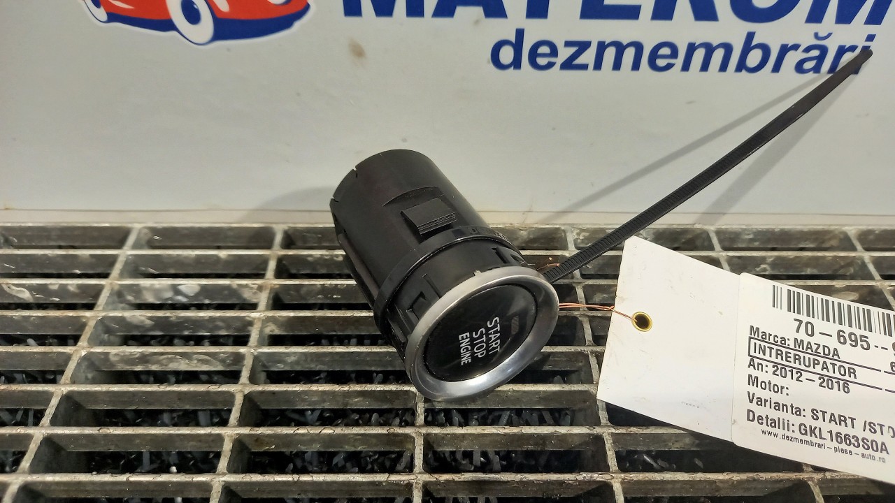 INTRERUPATOR START /STOP MAZDA 6 6 - - (2012 2016)