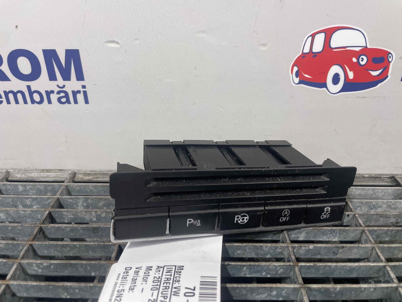 INTRERUPATOR START/STOP OFF VW TIGUAN TIGUAN - - (2010 2015)