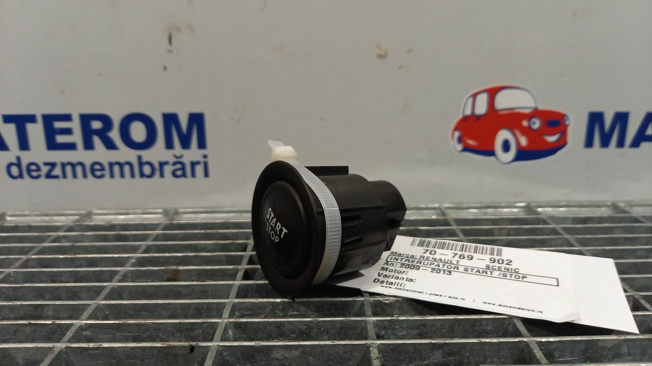 INTRERUPATOR START /STOP RENAULT SCENIC SCENIC - - (2009 2013)