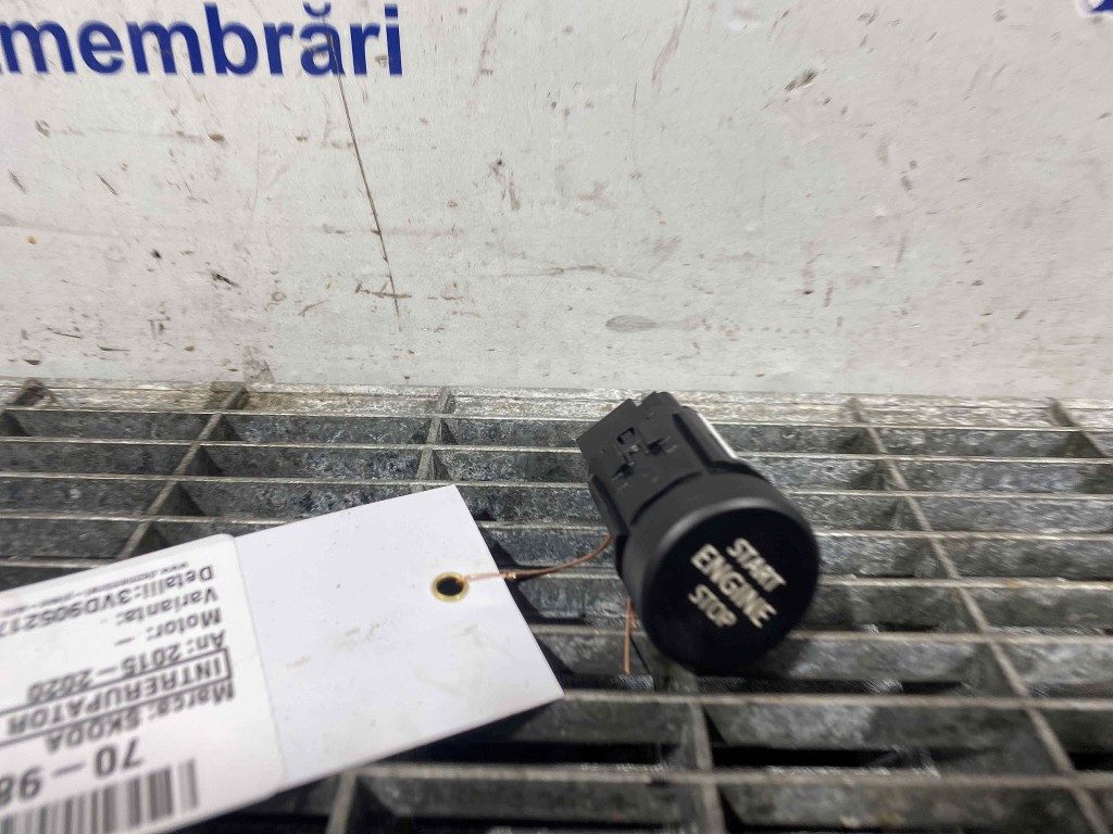 INTRERUPATOR START /STOP SKODA SUPERB - - (2015 2020)