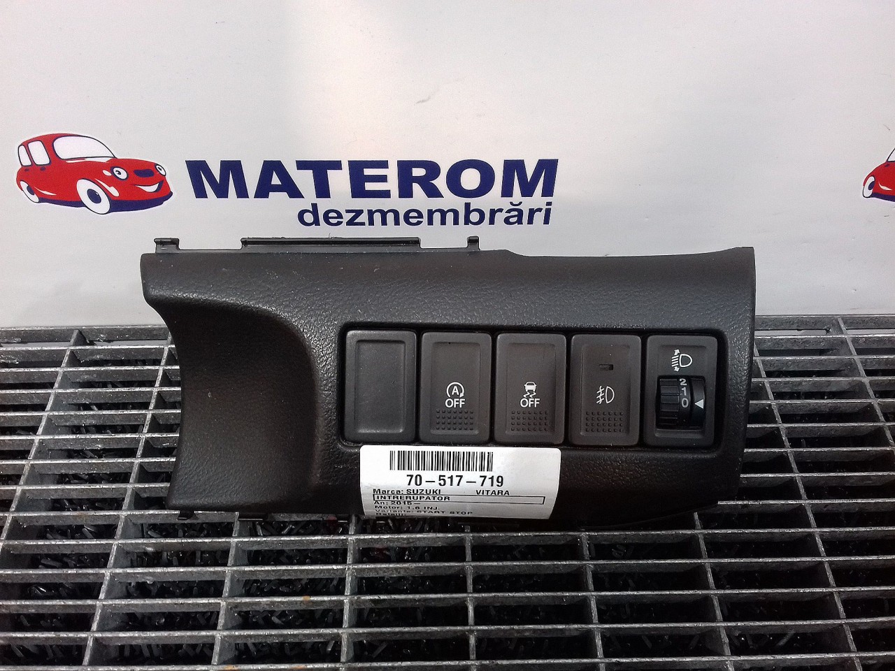 INTRERUPATOR START /STOP SUZUKI VITARA VITARA 1.6 INJ - (2015 2018)
