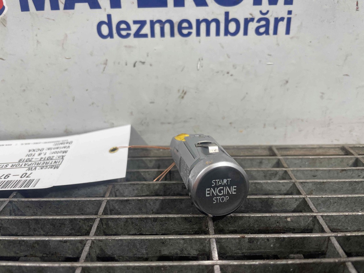 INTRERUPATOR START /STOP VW PASSAT 1.6 TDI - (2014 2019)