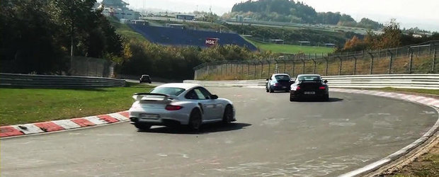 Invazie de Porsche-uri la Nurburgring