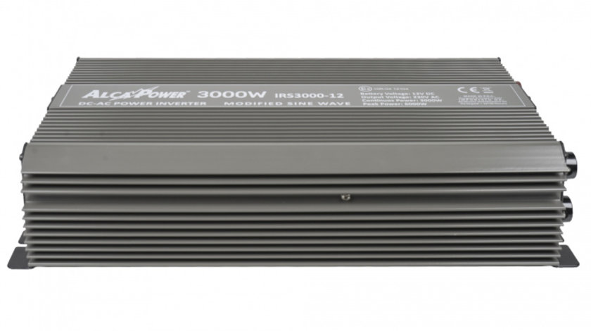 Invertor de tensiune AlcaPower by President 3000W 12V-230V, sinusoida modificata, port USB PNI-ACAL231