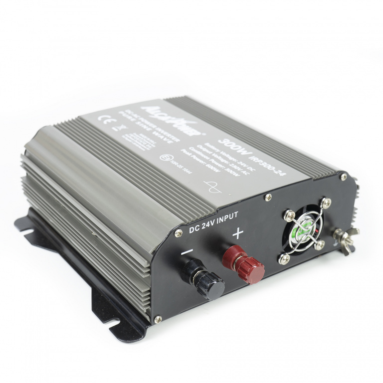 Invertor de tensiune AlcaPower by President 300W 24V-230V Sinus Pur, port USB, intrare telecomanda PNI-ACAL705