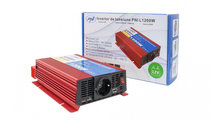 Invertor de tensiune pni l1200w alimentare 12v ies...